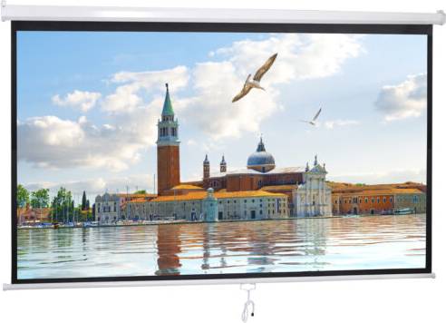 Projector screen 100 inch Segawe 100" Diagonal 16:9 Projection Projector Screen