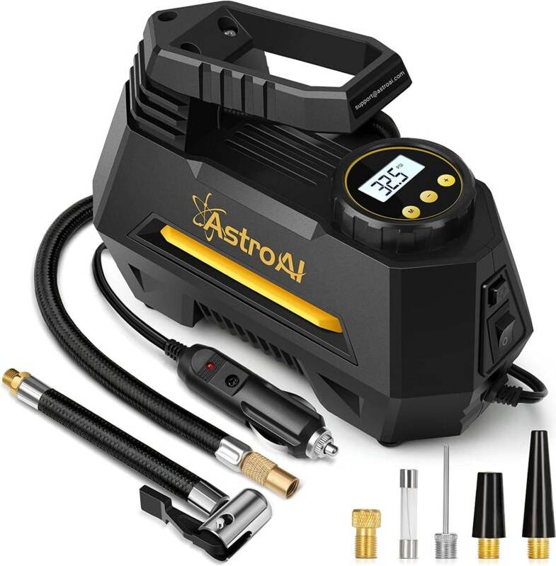 Tire inflator AstroAI Portable Rechargeable Tire Inflator Tool