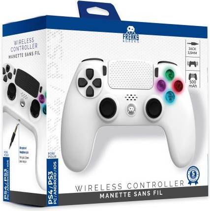 Trade Invaders Wireless Controller for PS4 LED White