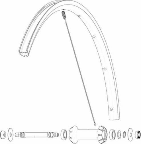 Mavic Front Ksyrium S Rb Racercykel Fælg