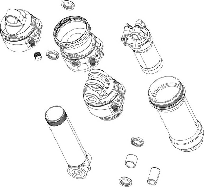 Rockshox Rear Shock Eyelet Spare Part