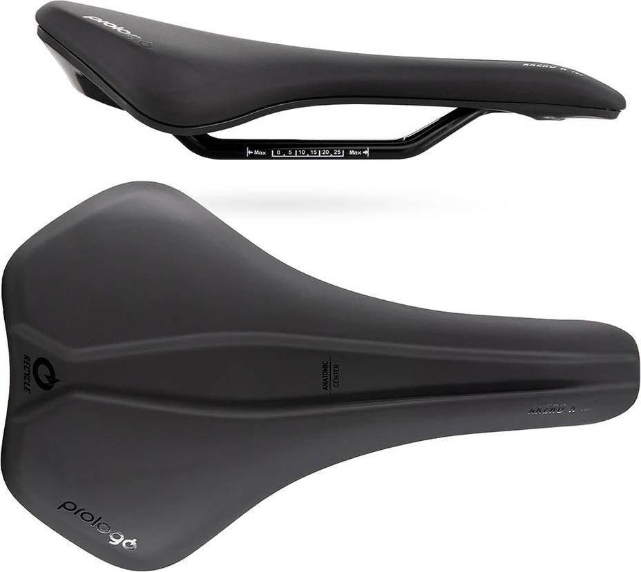 Prologo Akero R Recycled Rails Acier Sadel Hard Black 160 mm