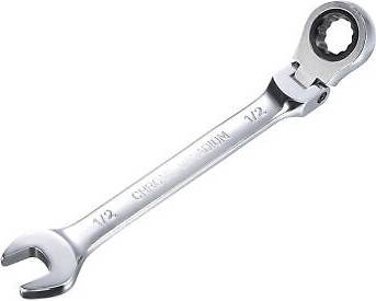 Uxcell 1/2 Flex-Head Ratcheting Combination