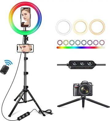 Selfie ring light Neewer 13 Inch LED RGB Selfie Ring Light