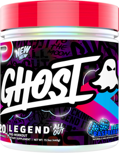Ghost Legend All Out Pre-Workout Blue Raspberry