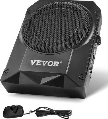 Powered subwoofer car VEVOR 10 Inch 400W Under Seat Car Subwoofer System