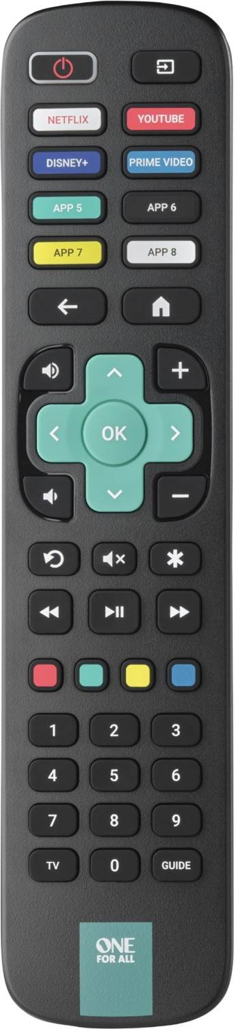 One for all Roku Replacement Remote Control Black