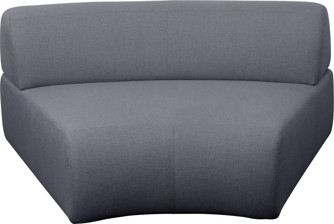 Cane-Line Mellow Midterste del Grey Modulsofa