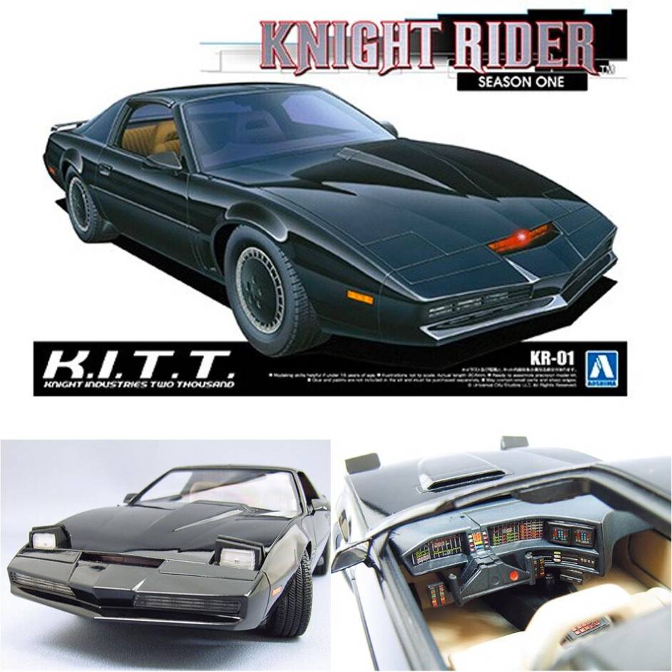 Maxpower Knight Rider Knight 2000 K.I.T.T. Season 1 Model Kit