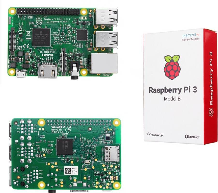 Raspberry Pi 3 Model B ARM 64-Bit