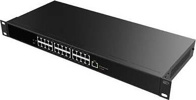 PN24 Fast Ethernet Rackmontering