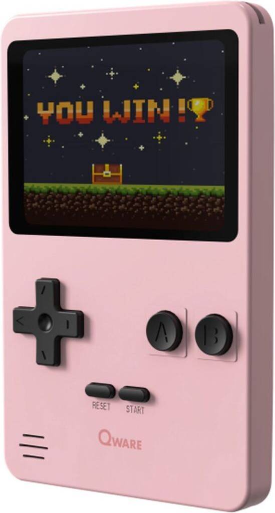 Qware Arcade 240 In 1 Minispiel Rosa