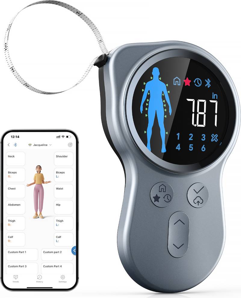 Smart Measure Silver Grey