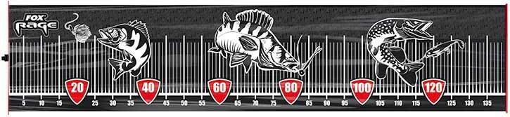 Fox Rage Meter Large Fish Measure 140 cm Measurement Tape