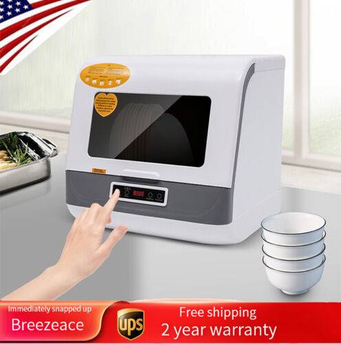 Compact Portable Countertop Dishwasher