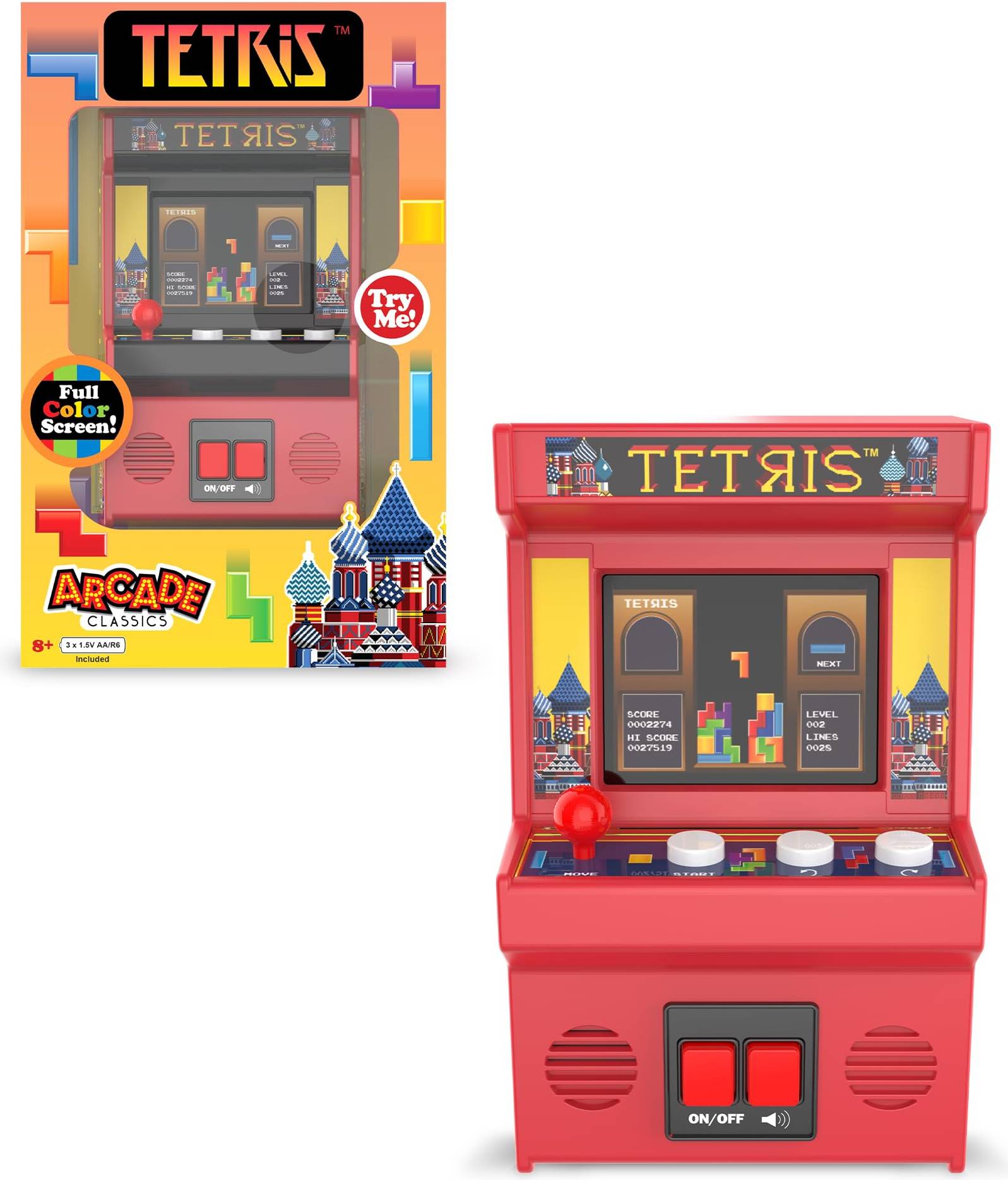 Basic Fun Tetris Arcade Classics