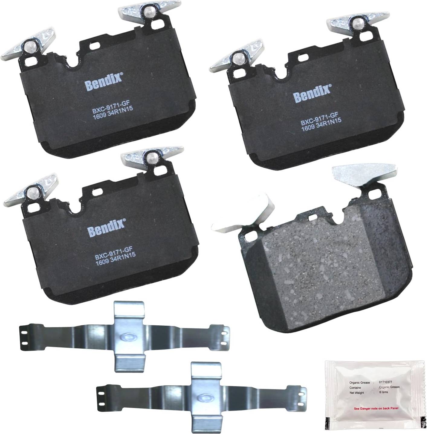 Front brake pads Bendix Ceramic Front Brake Pads CFC1609