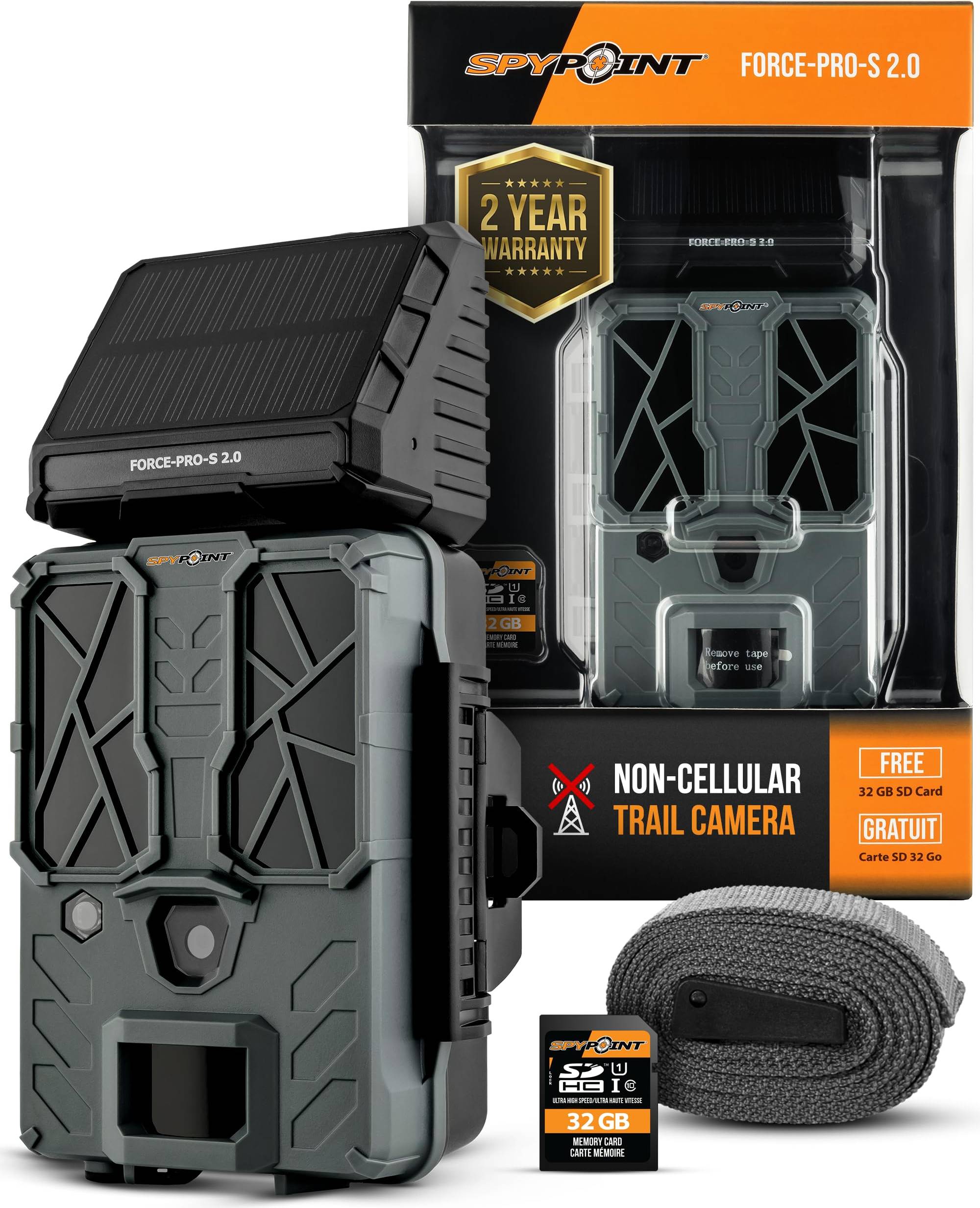 Force-PRO-S 2.0 4K Video Resolution Solar Panel