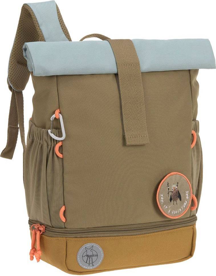 Mini Rolltop Rucksack Nature Olive