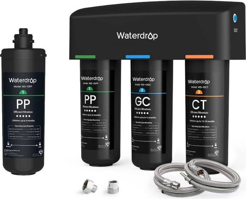 Water filter system Waterdrop TSA Under Sink Water Filter System