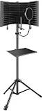 Professional Studio Recording Microphone Isolation Shield Pop Filter