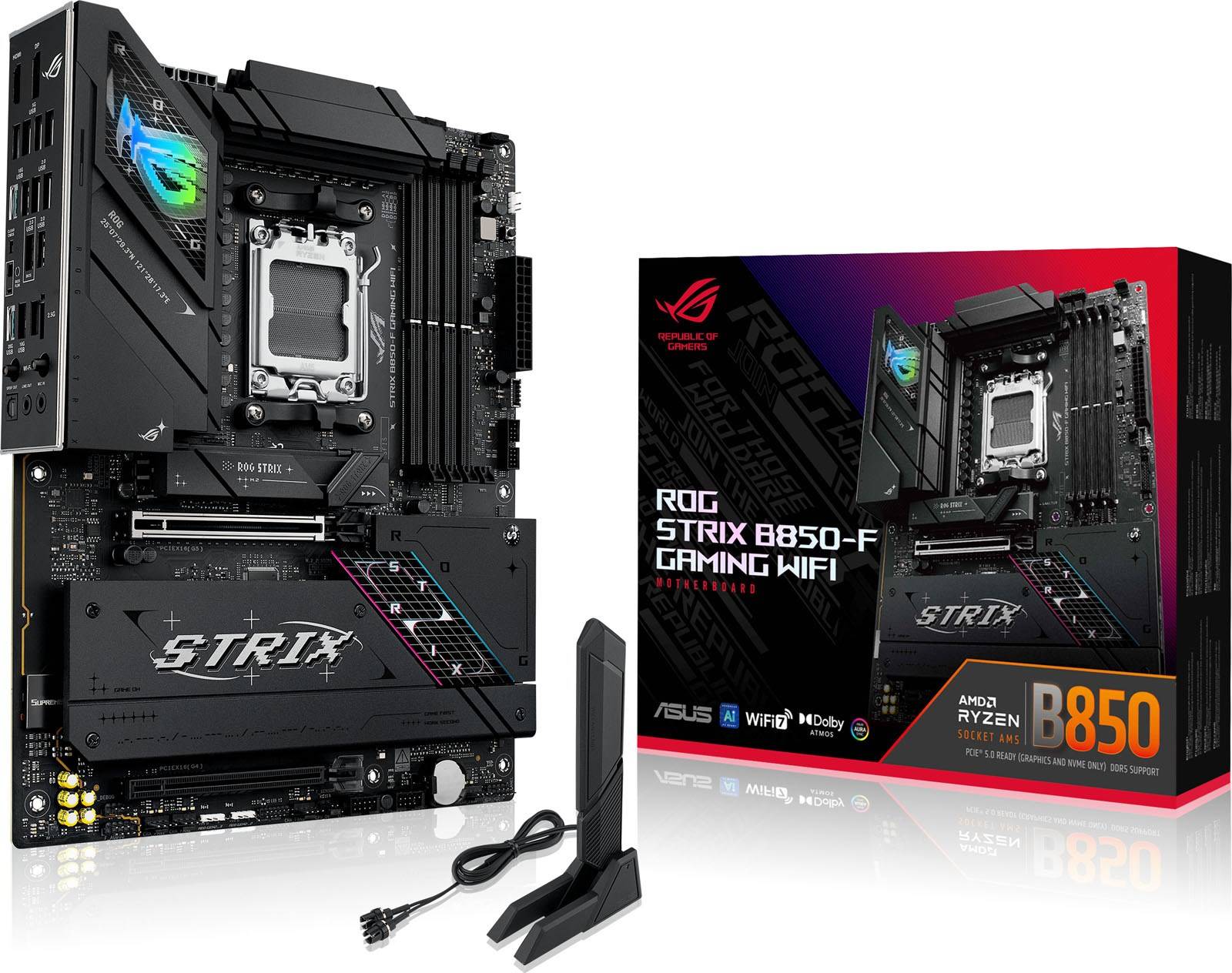 B850 ASUS ROG Strix B850-F Gaming WiFi AM5 DDR5
