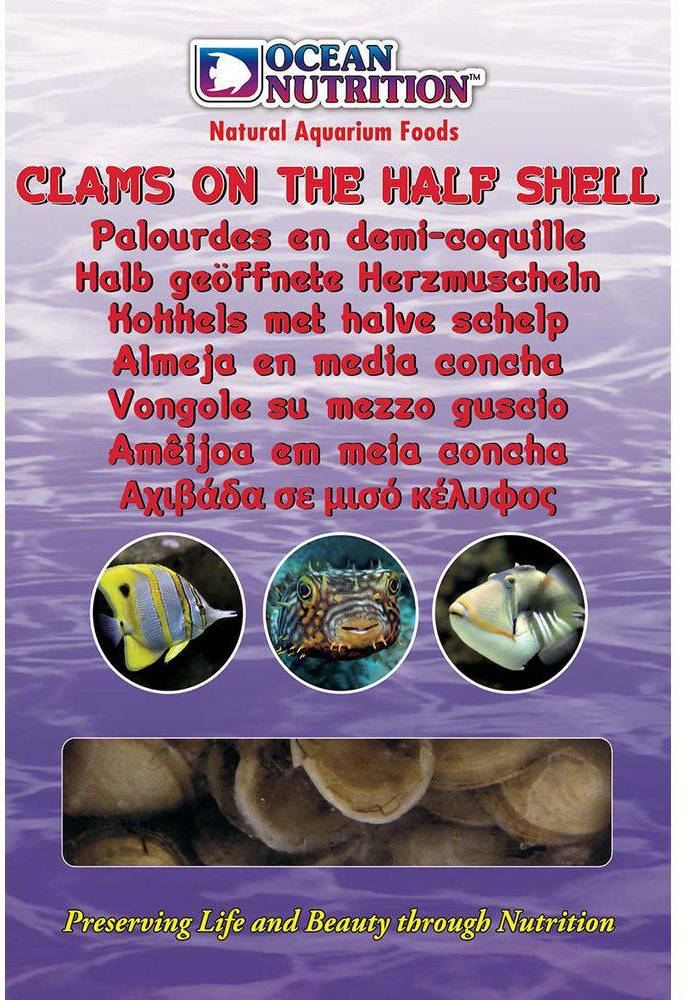Frozen Clams Half Shell
