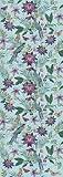 Think Rugs Amaya Tropical Birds Washable Rug Purple
