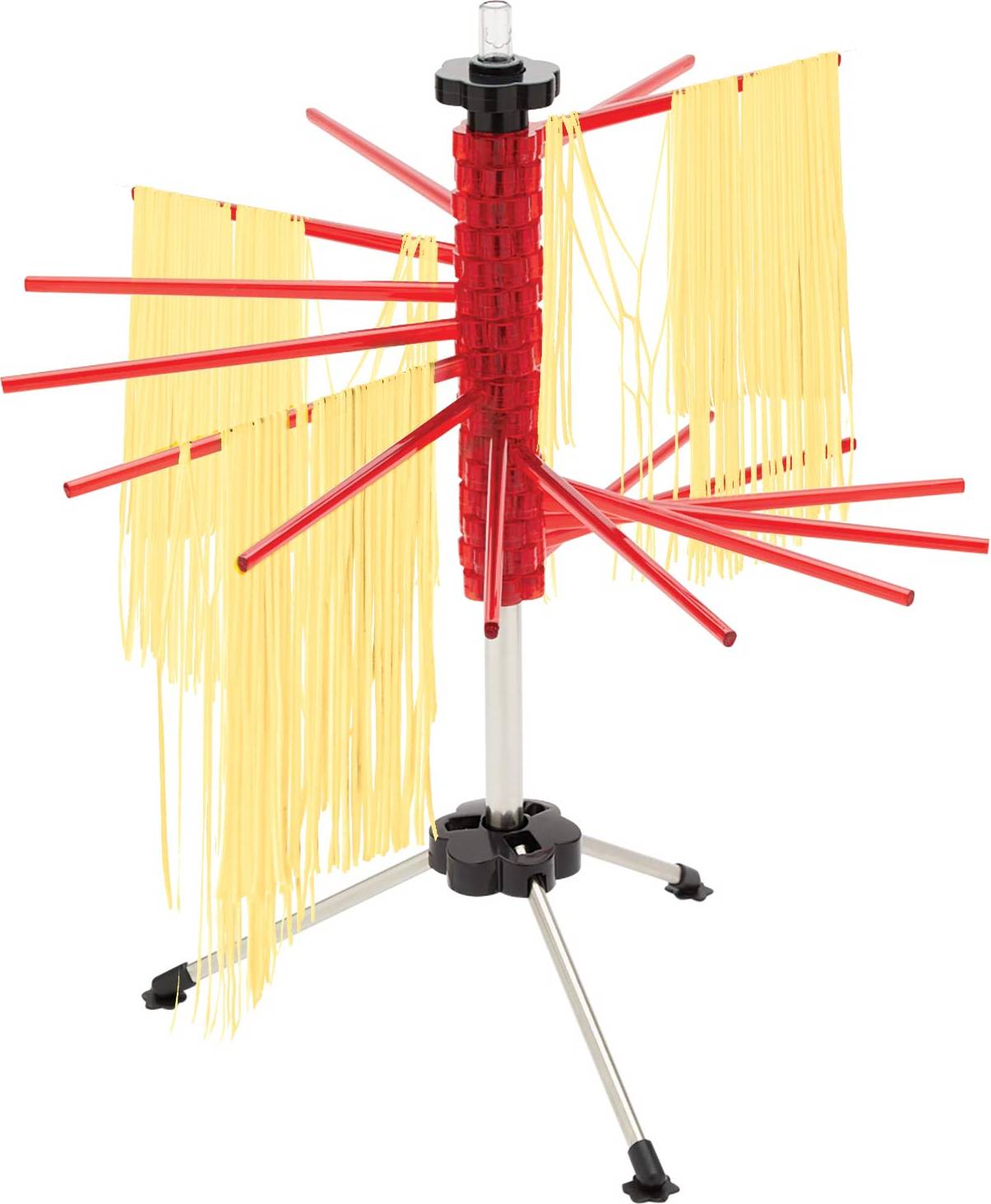Fox Run Collapsible Drying Rack 185 Inches Red Pasta Ladle