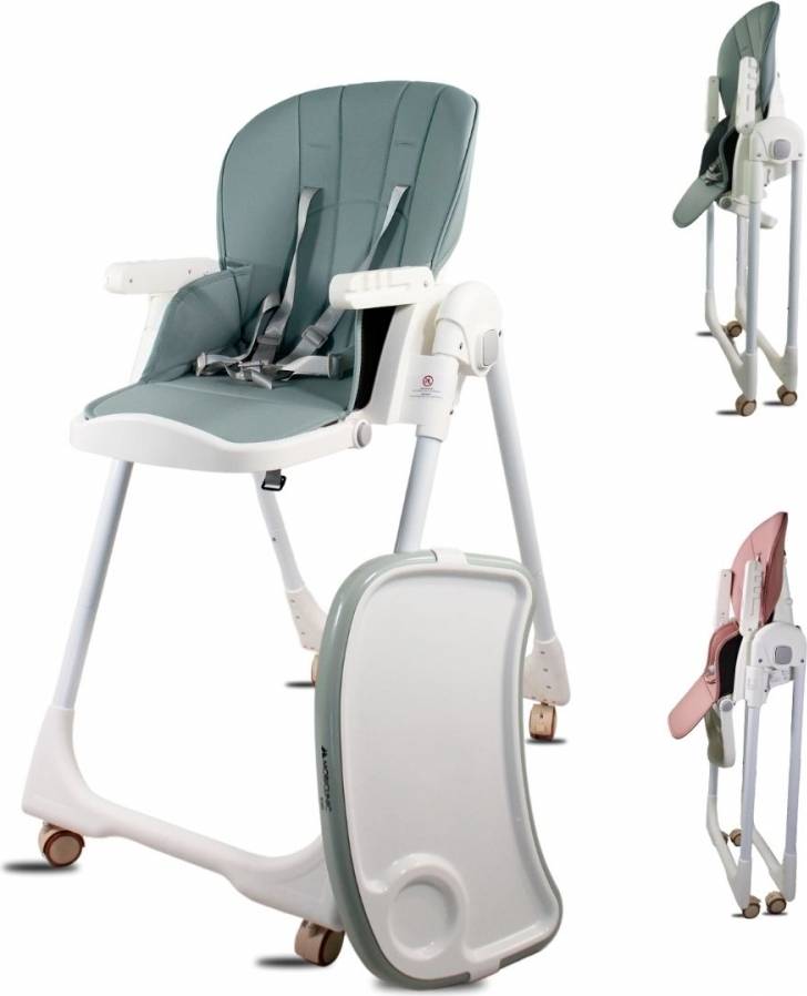 Trona Con Ruedas Evolutiva Ajustable