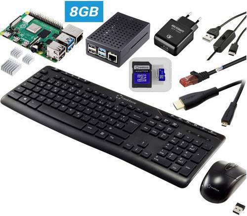 TRU Components Pro Set Raspberry Pi 4 B 8 GB