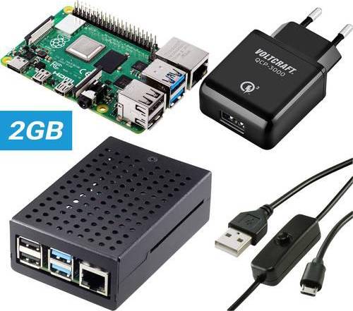 TRU Components Pure Set Raspberry Pi 4 B 1 GB 4 x 1.5 GHz