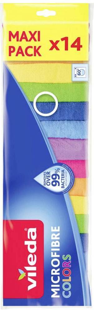 Vileda Microfibre Color Cloths