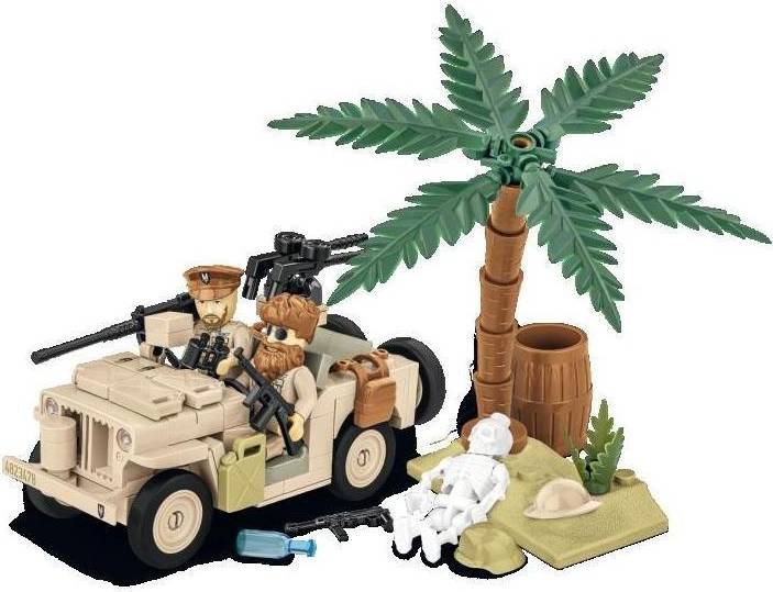 Cobi HC WWII Willys MB-SAS Model Kit