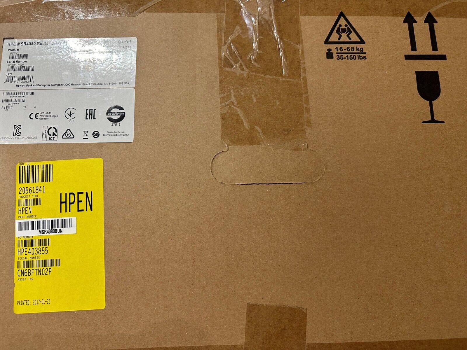 HPE MSR4080 Router Chassis