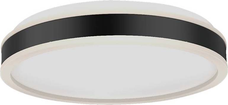 V-TAC 38W LED Designer Lampe 4000K Sort Rund Loftplafond