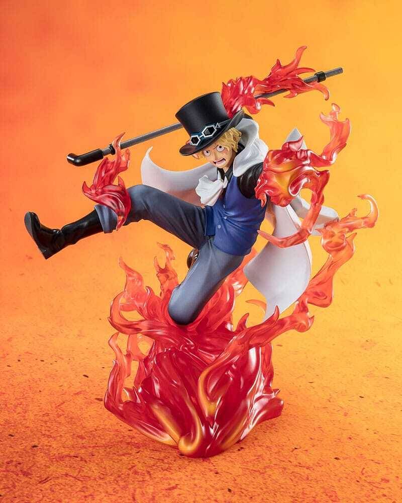 Extra Battle PVC Statue Sabo Fire Fist Rook 19 cm