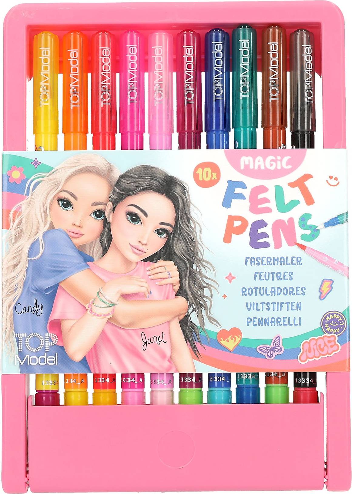 TOPModel Magic Tuschpennor Set 10 pcs