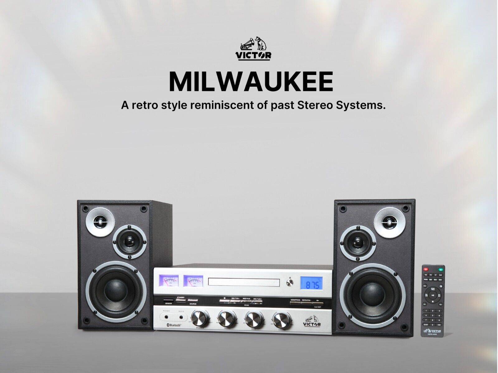 Victor Milwaukee 50 Watt CD Stereo System