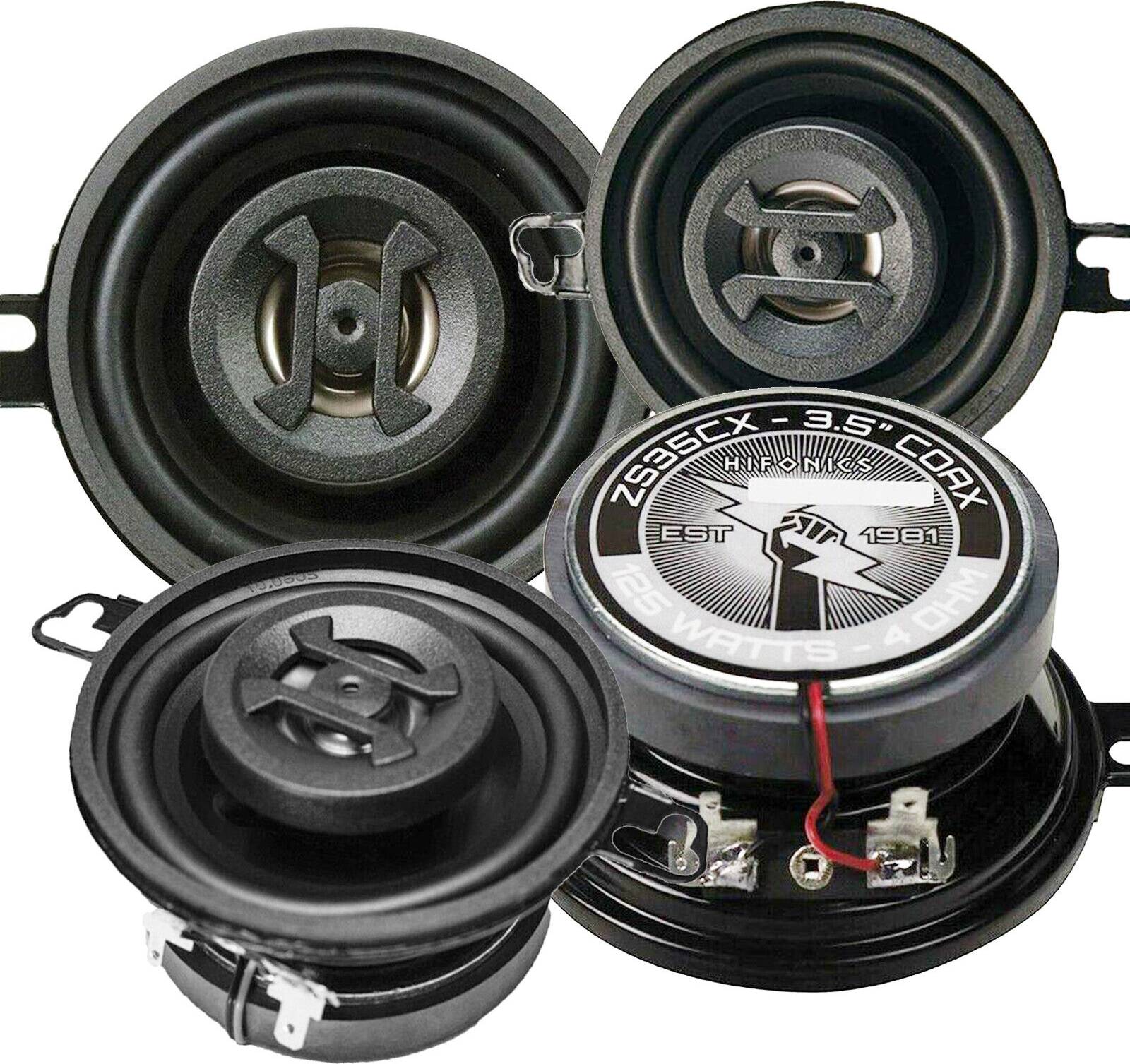Car speaker system HiFonics ZS35CX 3.5 Inch Car Audio Speaker System