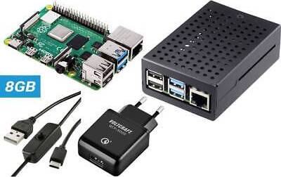 TRU Components Pure Set Raspberry Pi 5 B 8 GB 4 x 2.4 GHz