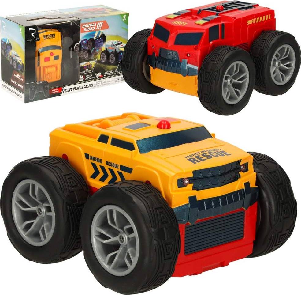 Racer RC Revolt 2 Sided Rescue Racer Bil