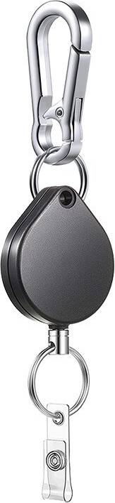 INF Extendable Key Ring With Carabiner