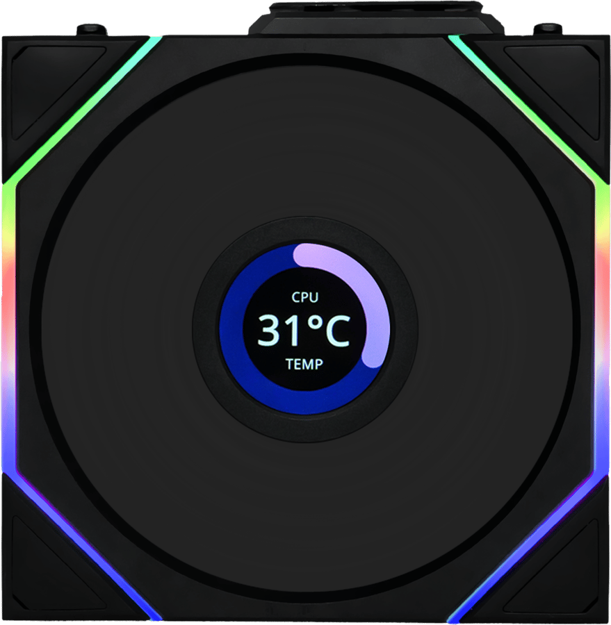 Lian Li UNI FAN TL Wireless LCD Reverse