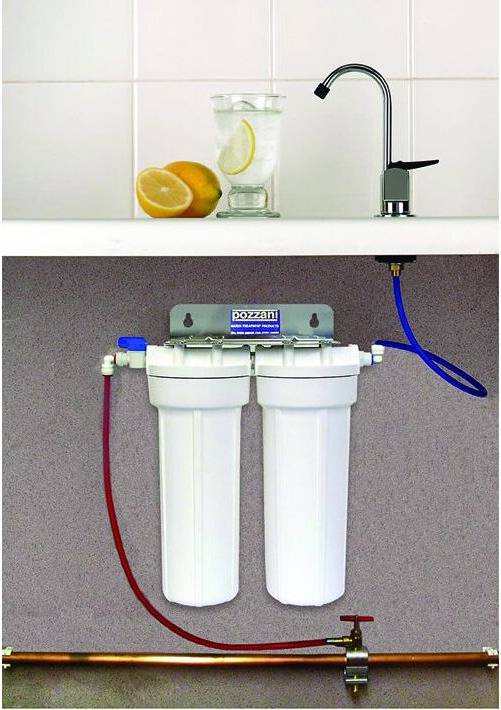 FilterLogic No10 Twin Fluoride Removal Water Filter System