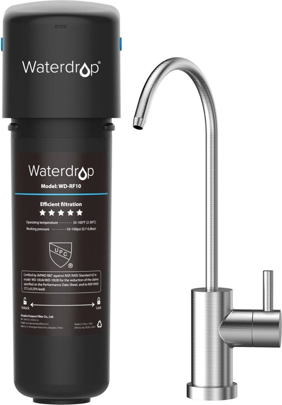 Waterdrop Waterdrop 10UB Under Sink Filter System