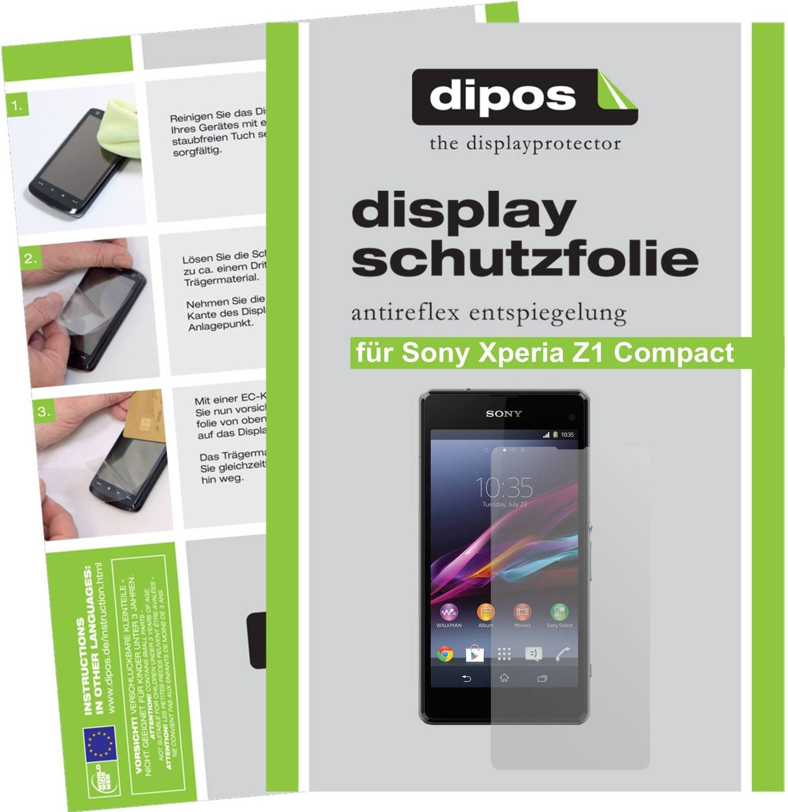 Dipos Screen Protector Sony Xperia Z1 Compact