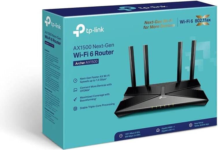 Tp link archer TP-Link AX1500 Wi-Fi 6 Router Archer AX18