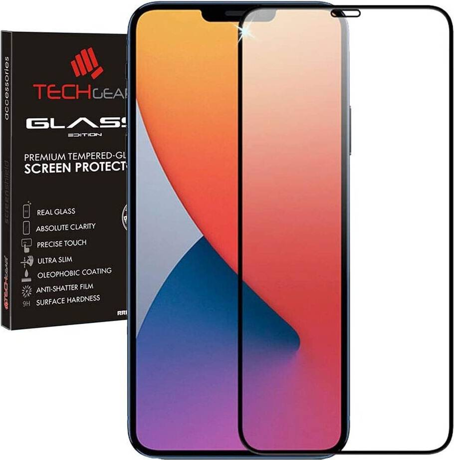 TechGear 3D Glass Edition Tempered Glass Screen Protector Guard