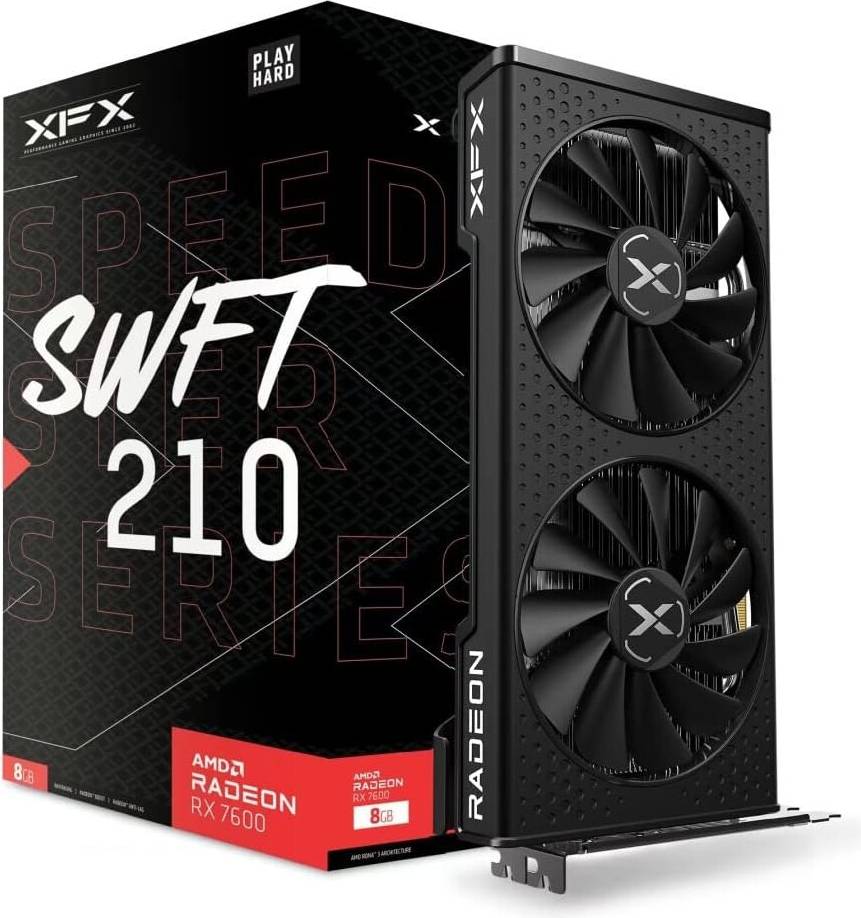 Speedster SWFT210 Radeon RX 7600 CORE Gaming Graphics Card